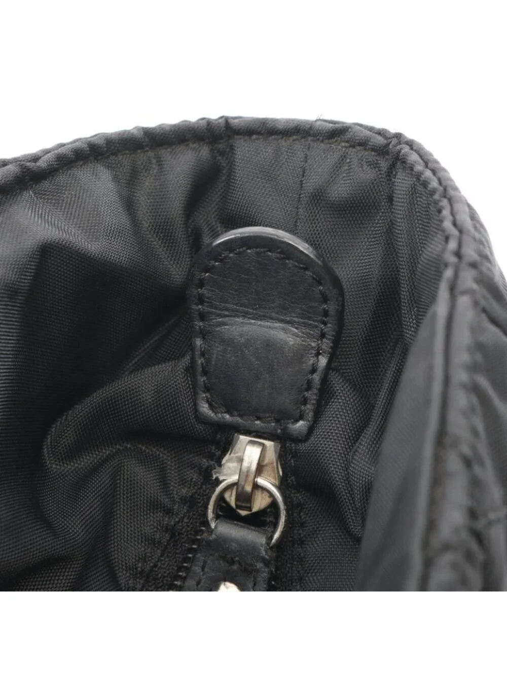 Chanel Tote Paris New York Line Black Nylon Leather New